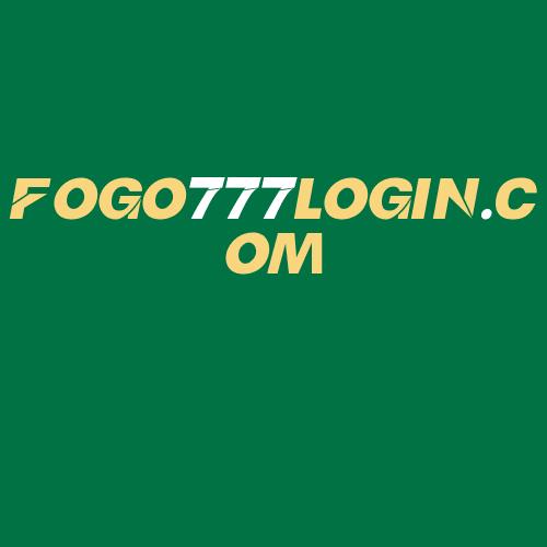 Logo da FOGO777LOGIN